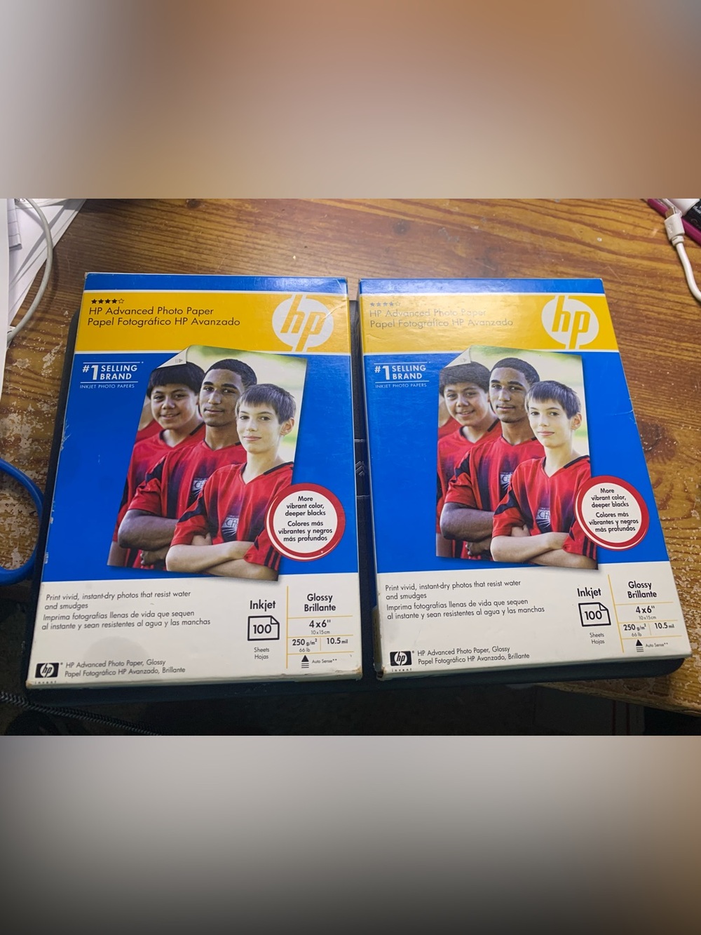 HP Advanced Photo Paper Inkjet Glossy 100 4 x 6 x 2